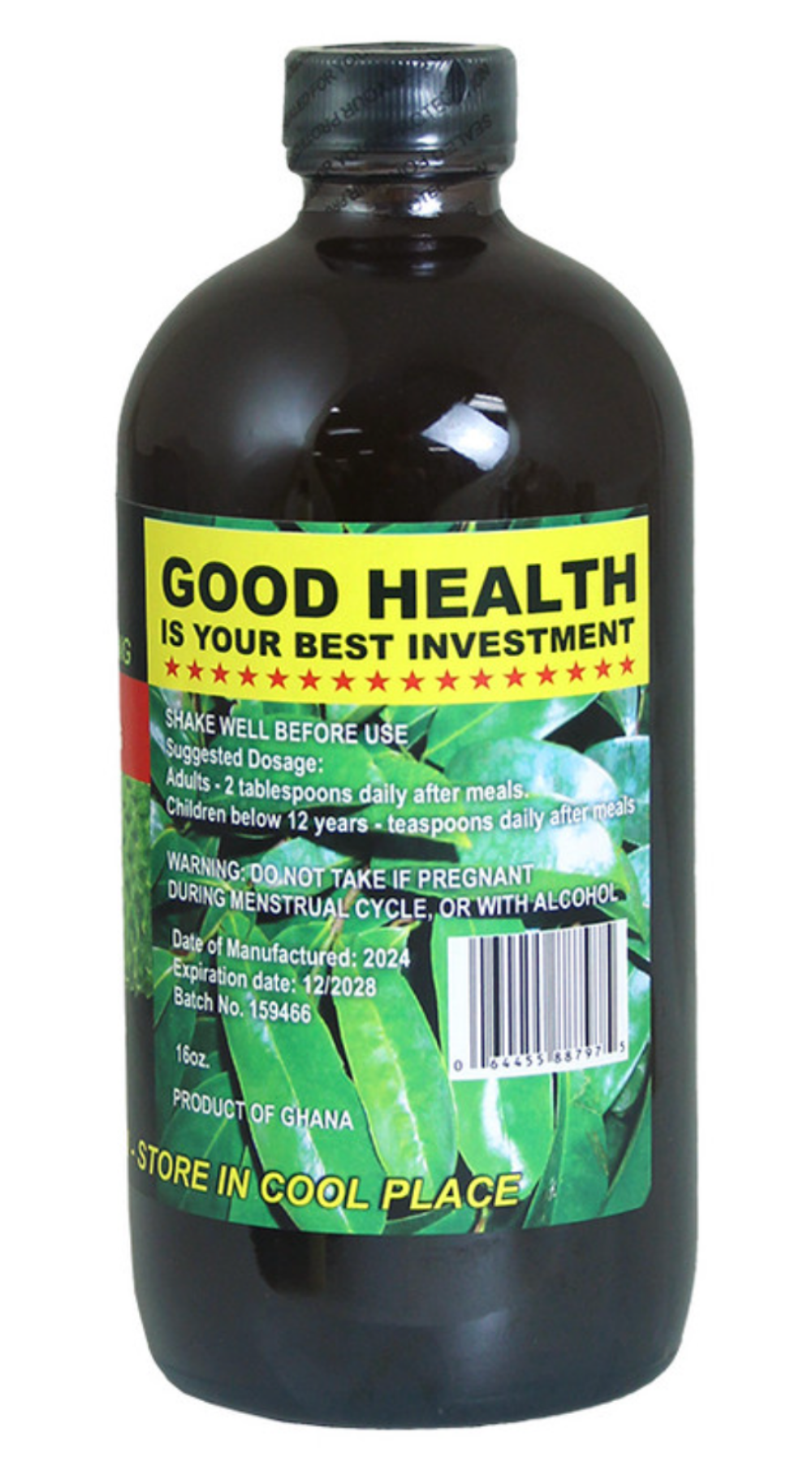 Soursop Bitters 21 Different Herbs & Roots